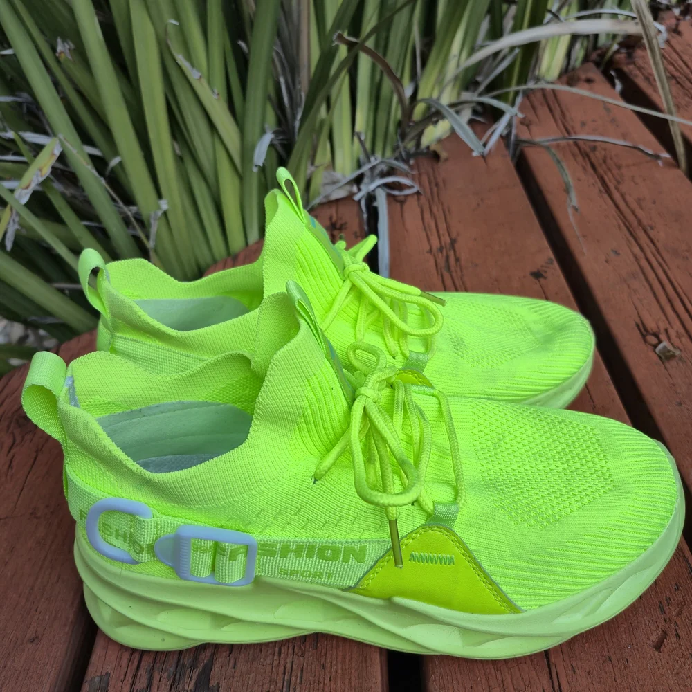 Neon Green Men's‎ Athletic Shoes